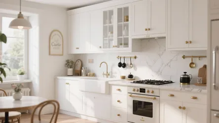 10 Hardware Ideas for White Kitchen Cabinets