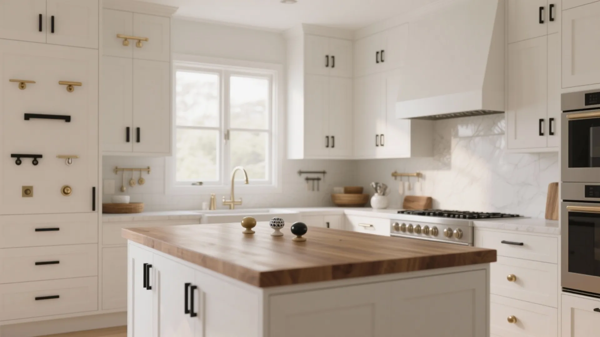 5 Cabinet Hardware Ideas for White Kitchens: Practical and stylish cabinet hardware choices to elevate your white kitchen