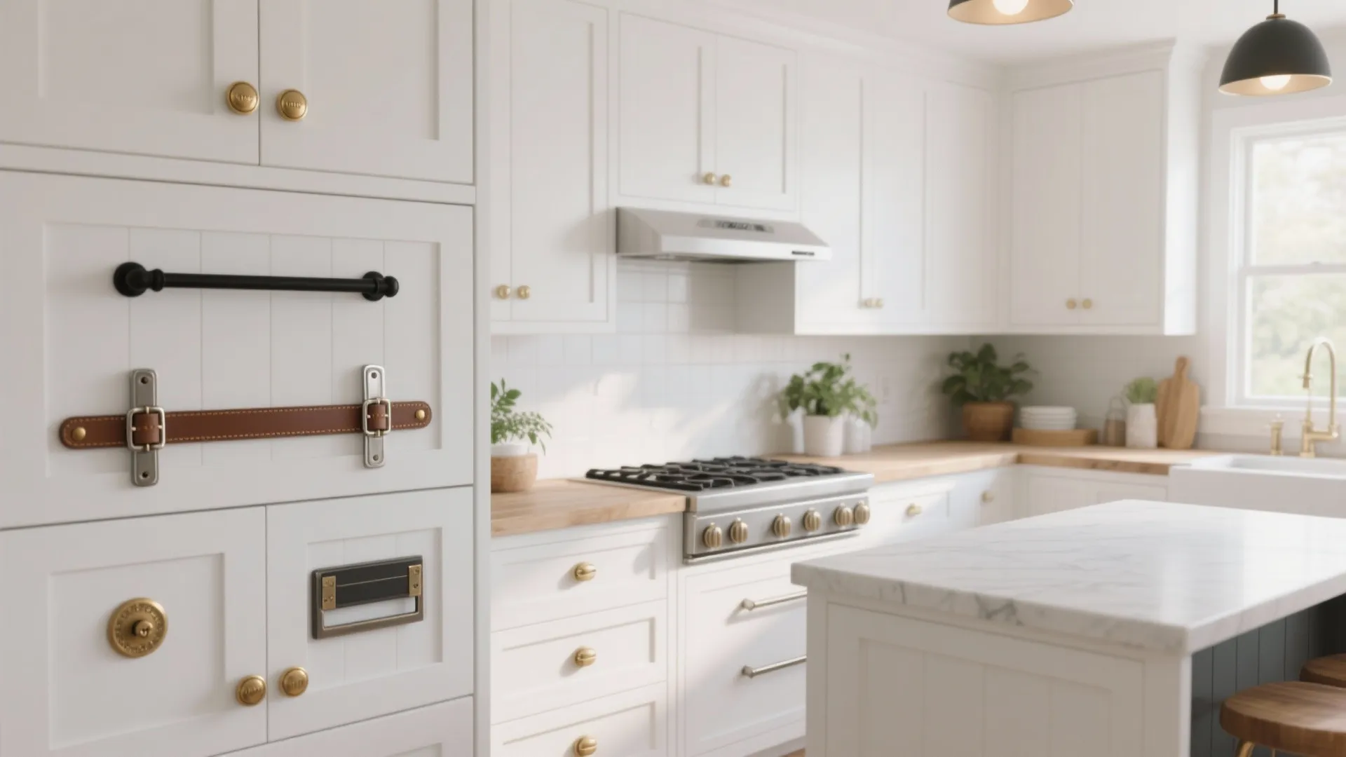5 Hardware Ideas for White Kitchen Cabinets: Practical and stylish hardware choices to elevate white cabinets in any kitchen