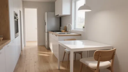 Small White Kitchen Table: 5 Space-Saving Ideas