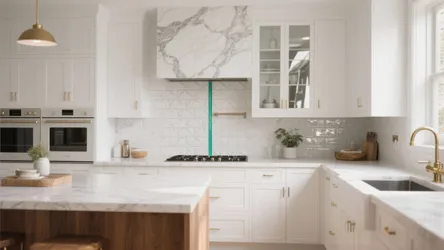 5 Backsplash Ideas for White Kitchen