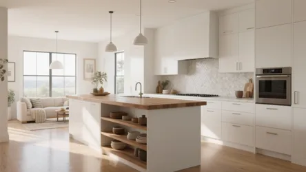 5 Fresh Kitchen Design Ideas with White Cabinets