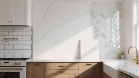 5 White Kitchen Backsplash Ideas