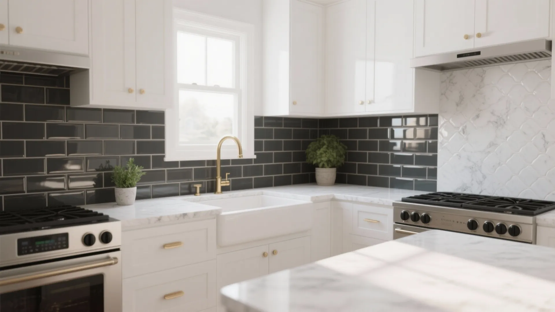 5 Bright Backsplash Ideas for White Kitchens