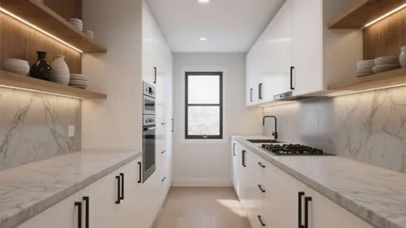 5 Ideas for Modern White Kitchen Cabinets with Grey Countertops