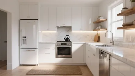 5 Smart Appliance Ideas for White Kitchens