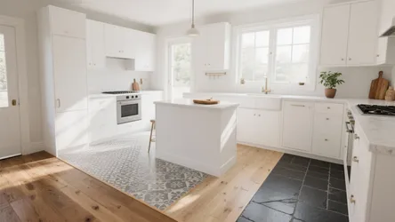 Best Flooring for White Kitchens: 5 Stylish Ideas