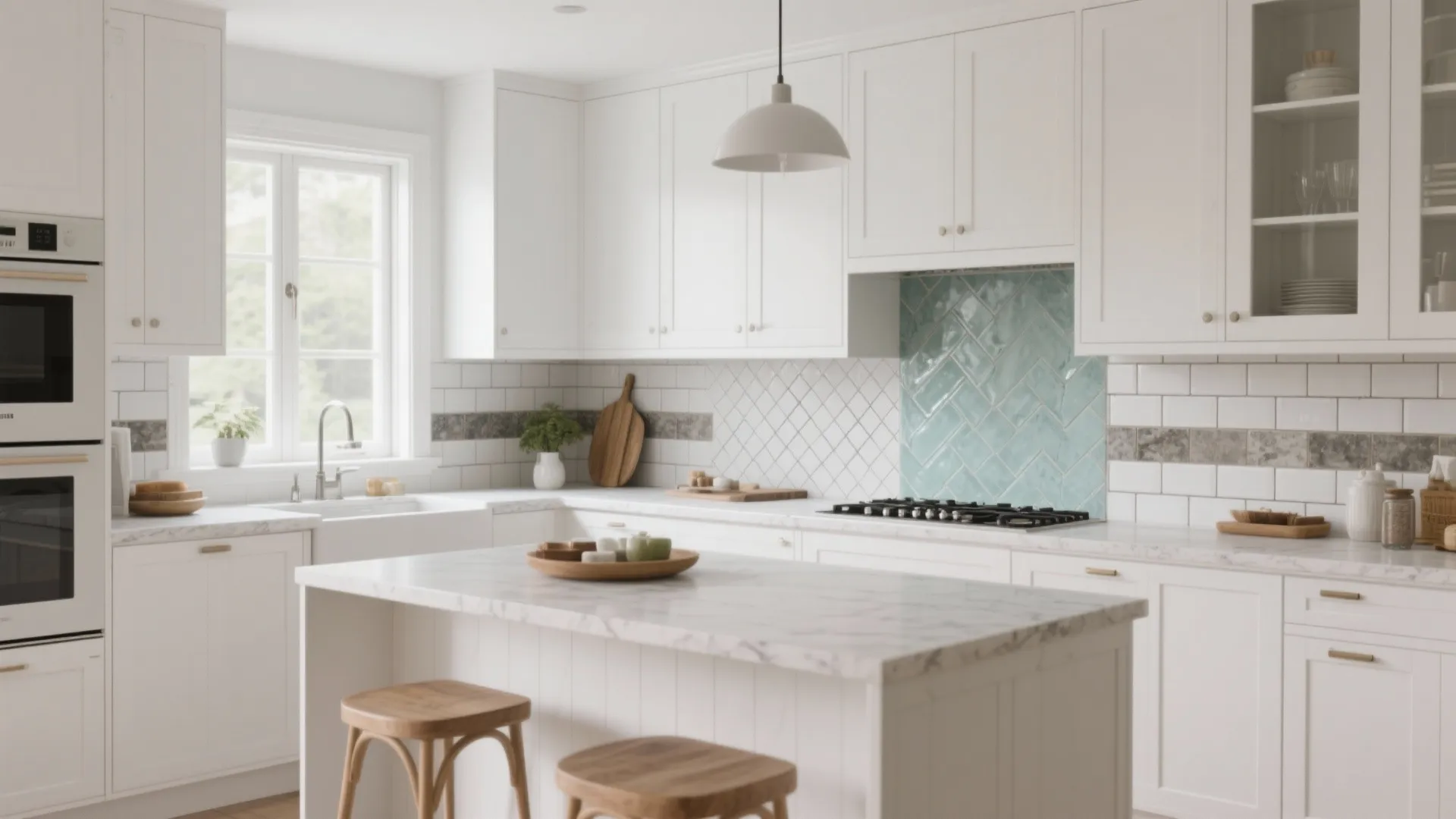 5 Splashback Tile Ideas for White Kitchens