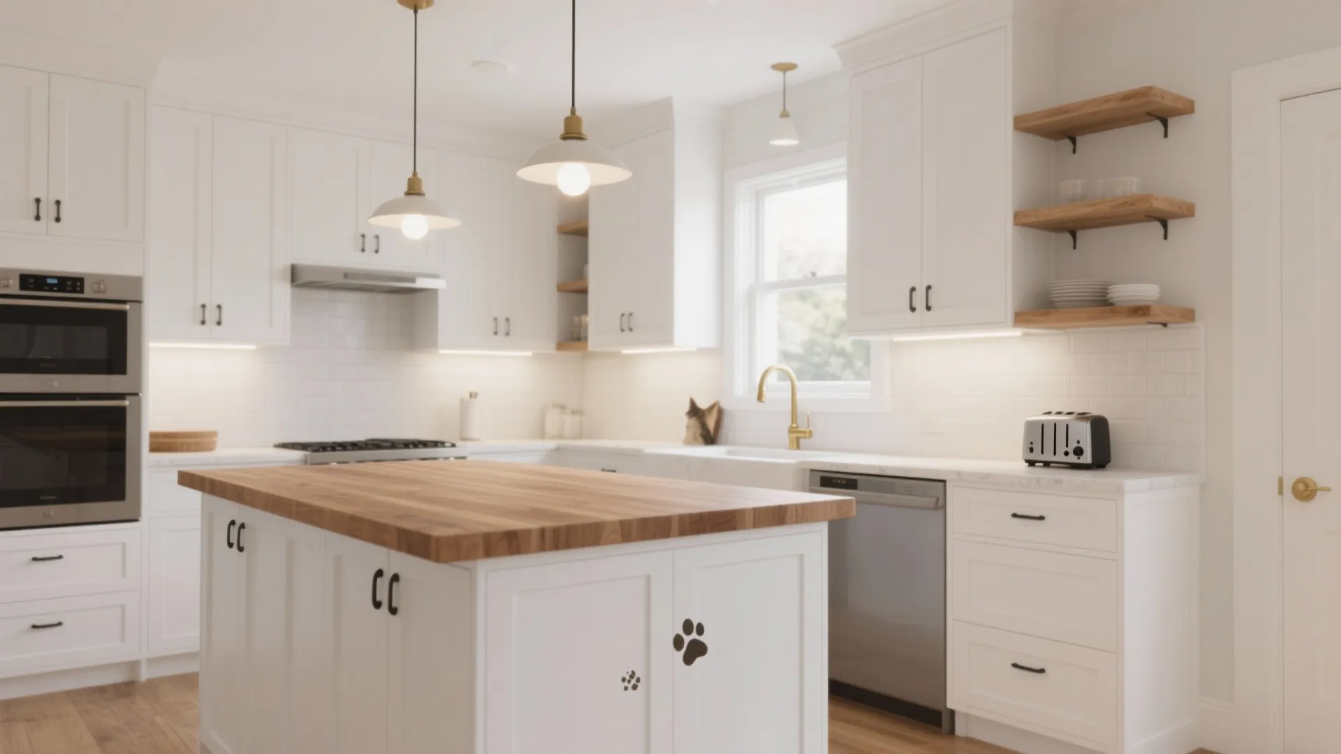 Bright Minimalism: 5 Ideas for White Cabinets & Walls: How I turn all-white kitchens into warm, functional spaces — five practical inspirations