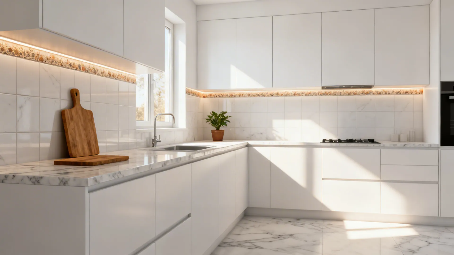 5 Backsplash Ideas for White Cabinets & Counters