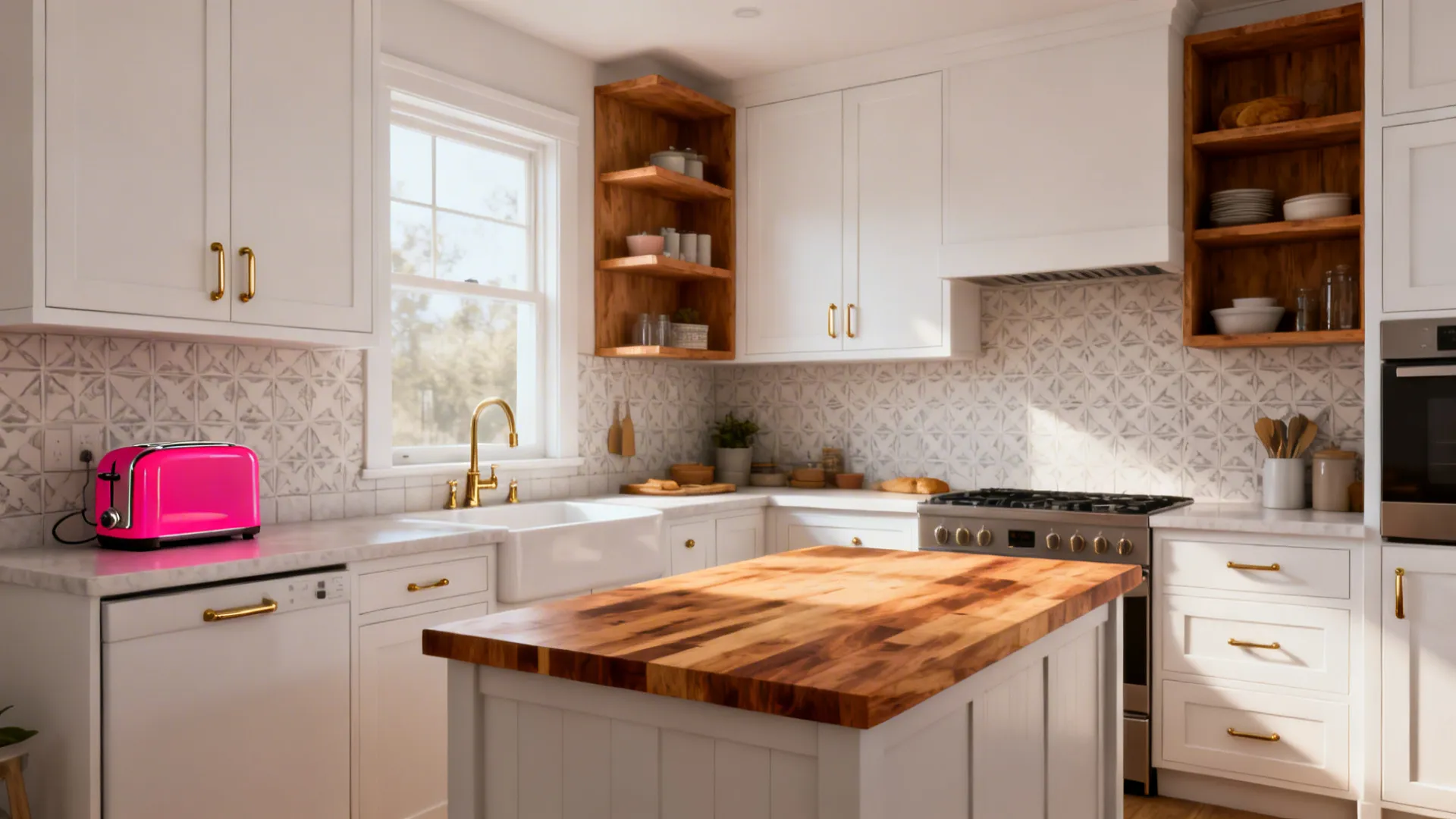 5 Fresh Kitchen Design Ideas with White Cabinets