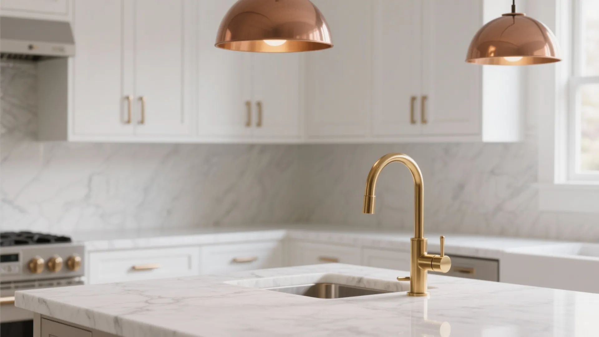 Idea 2: Warm Metal Accents