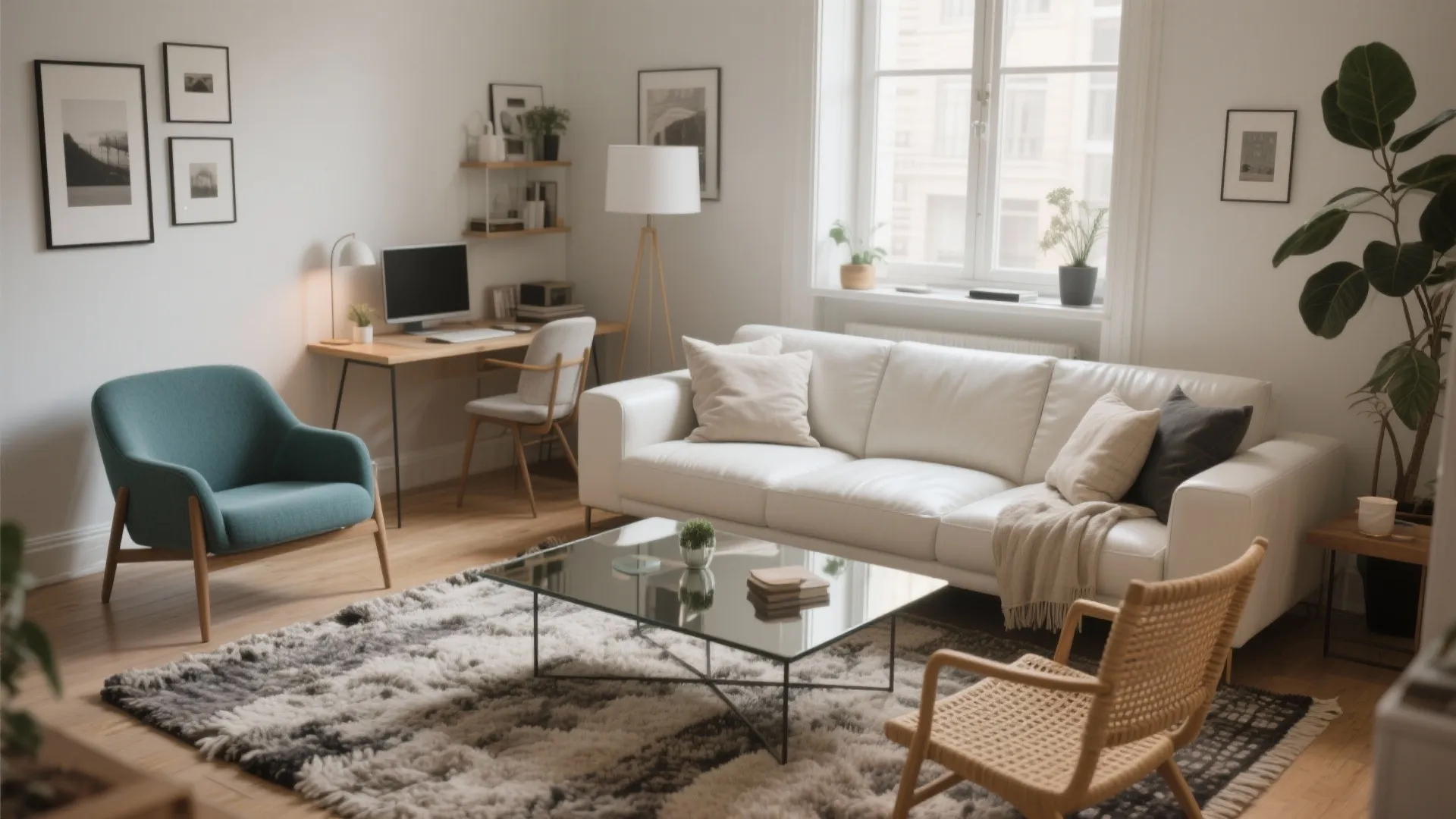 5 Small-Space Living Room Ideas with a White Leather Couch: Creative, practical styling tips for living rooms featuring a white leather sofa — from layout tricks to durable finishes