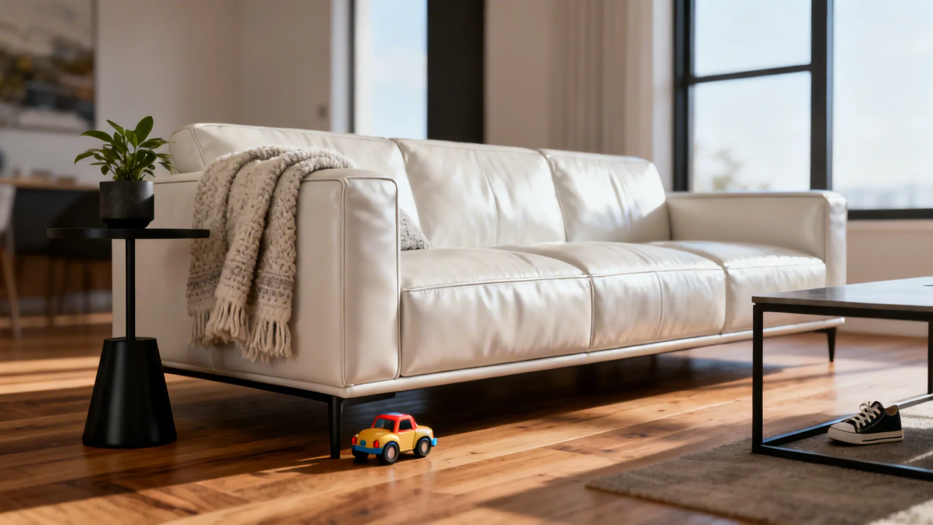 5 Fresh White Leather Couch Living Room Ideas: Creative small-space and modern layouts using a white leather couch — practical tips from a decade of kitchen and home projects