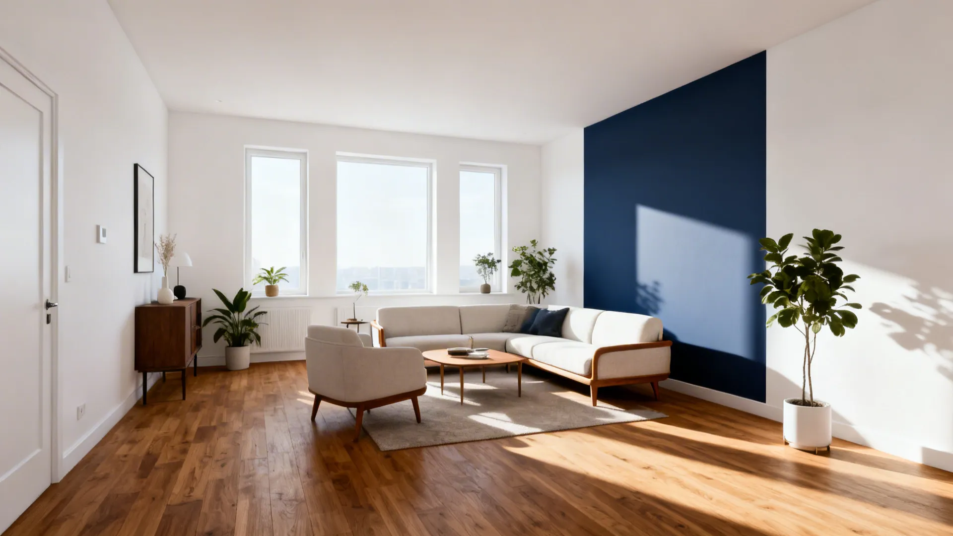 White Living Room Ideas: 5 Accent Wall Inspirations