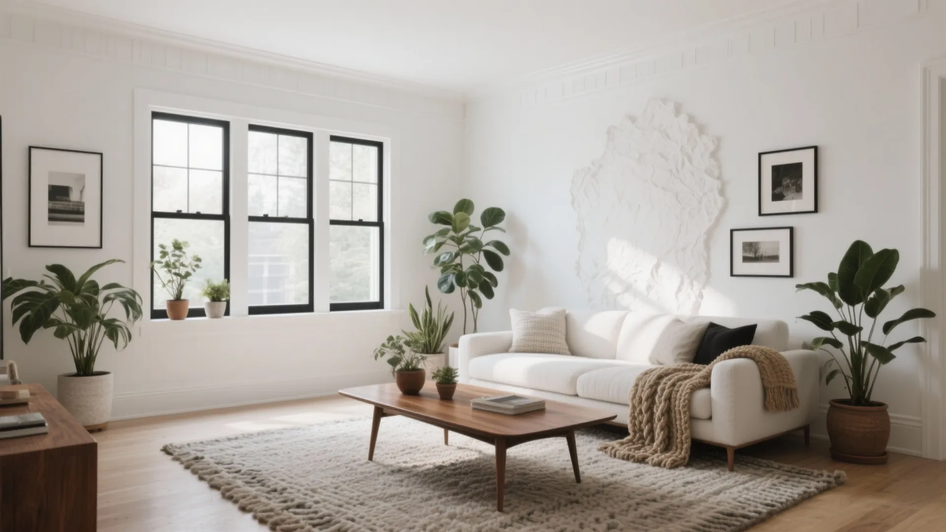 White Paint Living Room: 5 Inspiring Ideas