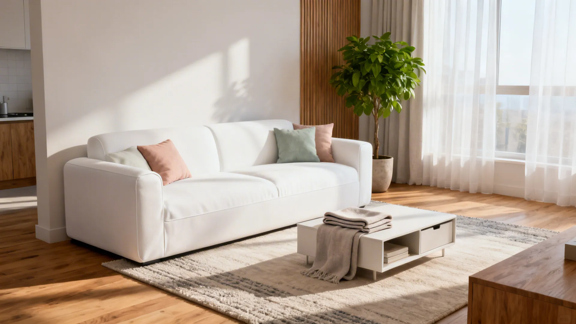 5 White Living Room Furniture Ideas