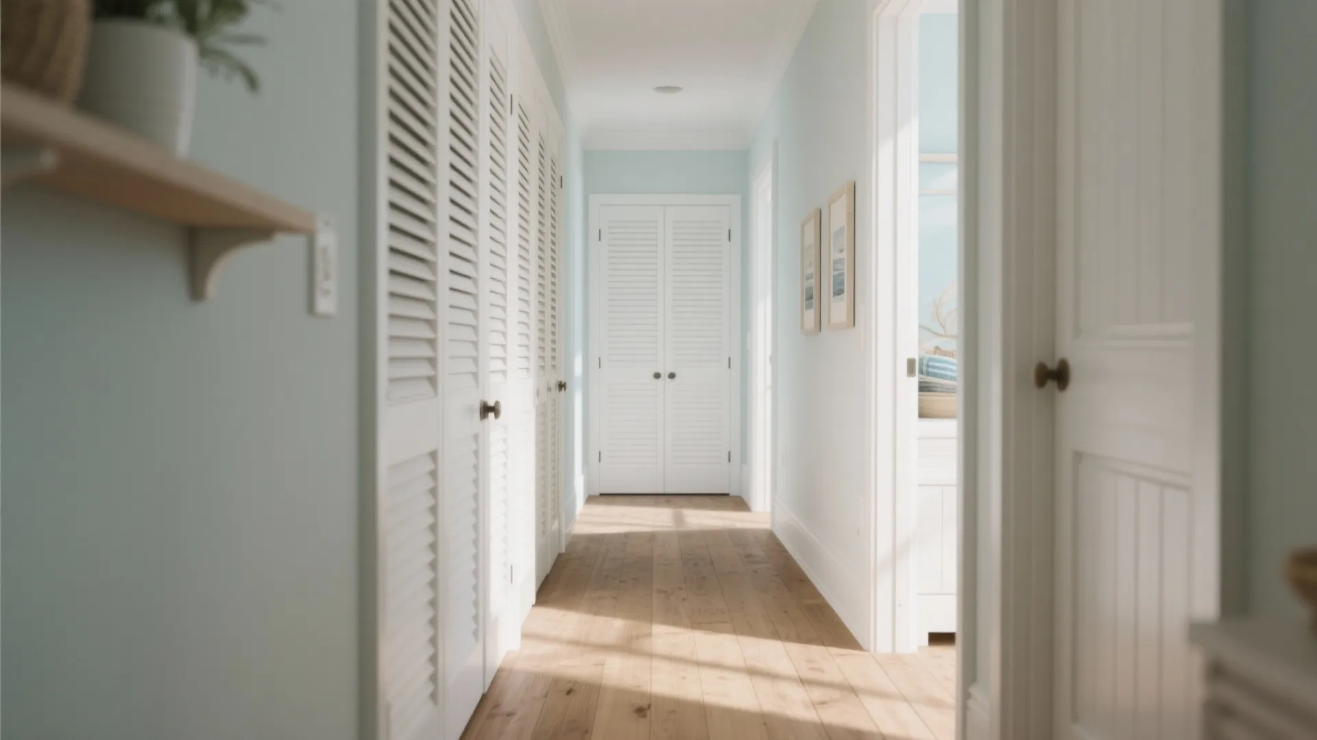 Louvered Doors for Ventilation