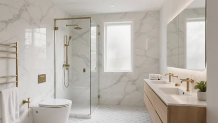 White Marble Tile Bathroom: 5 Design Ideas That Work