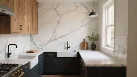 5 White Marble Kitchen Ideas