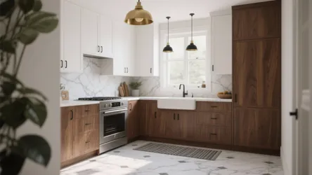 5 Creative Ideas for Kitchens with White Marble Floors