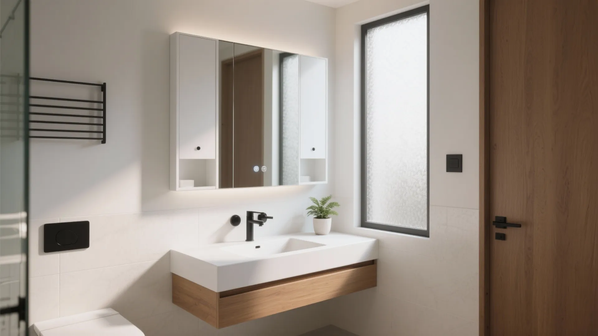 5 Smart Ideas for a White Bathroom Medicine Cabinet