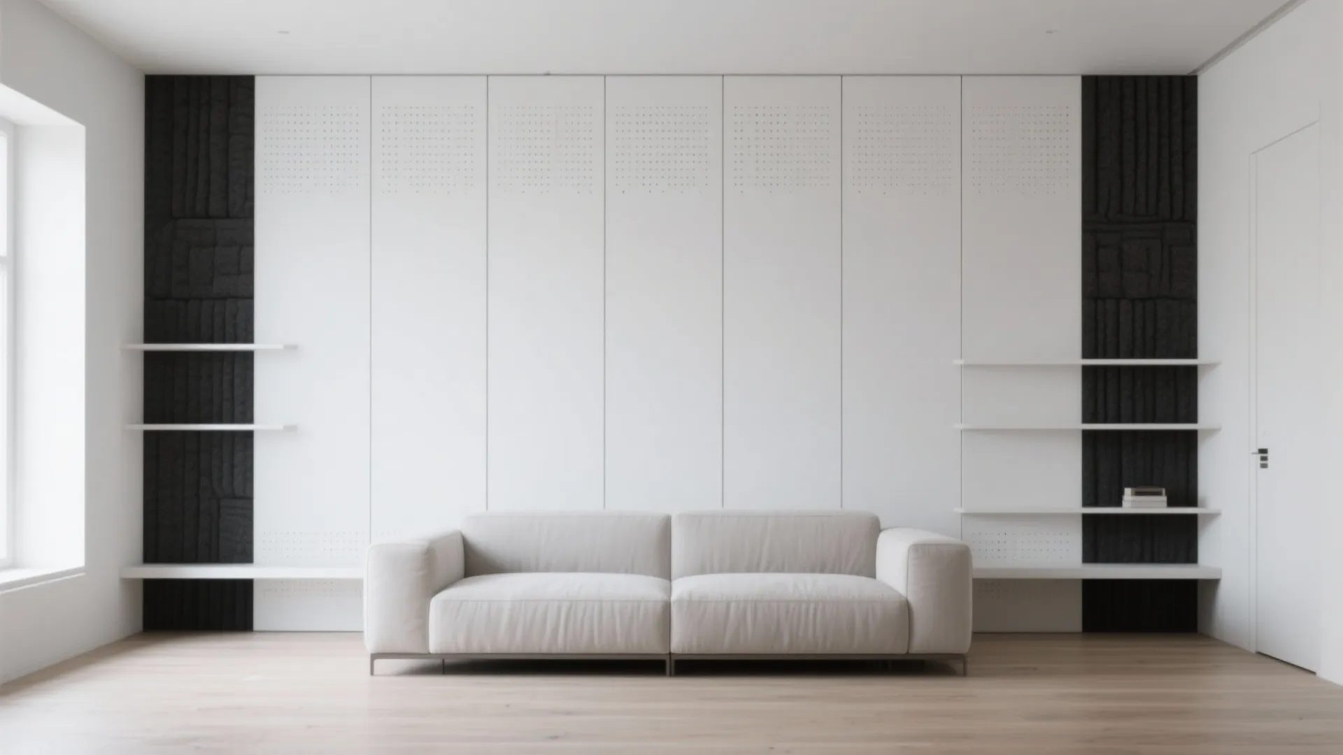 Microperforated or Slotted Panels That Look Like Paint