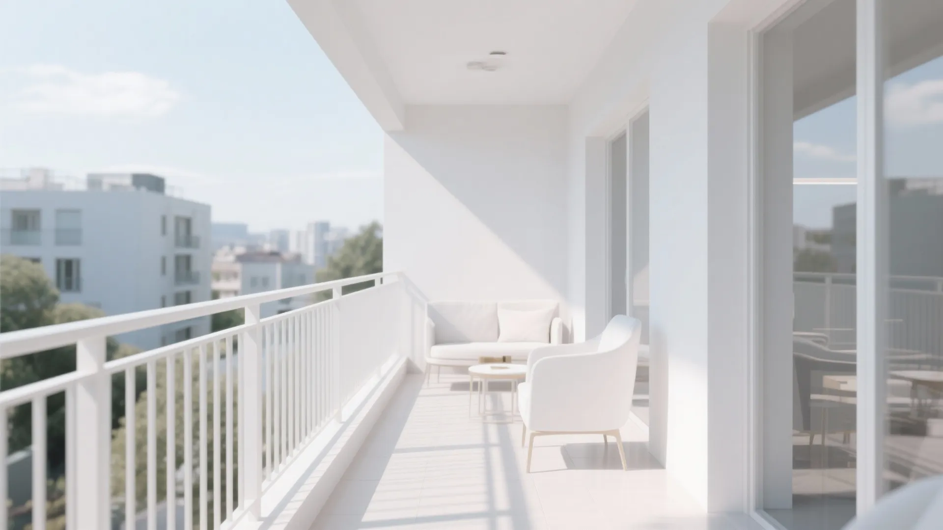 Crisp White Minimalism