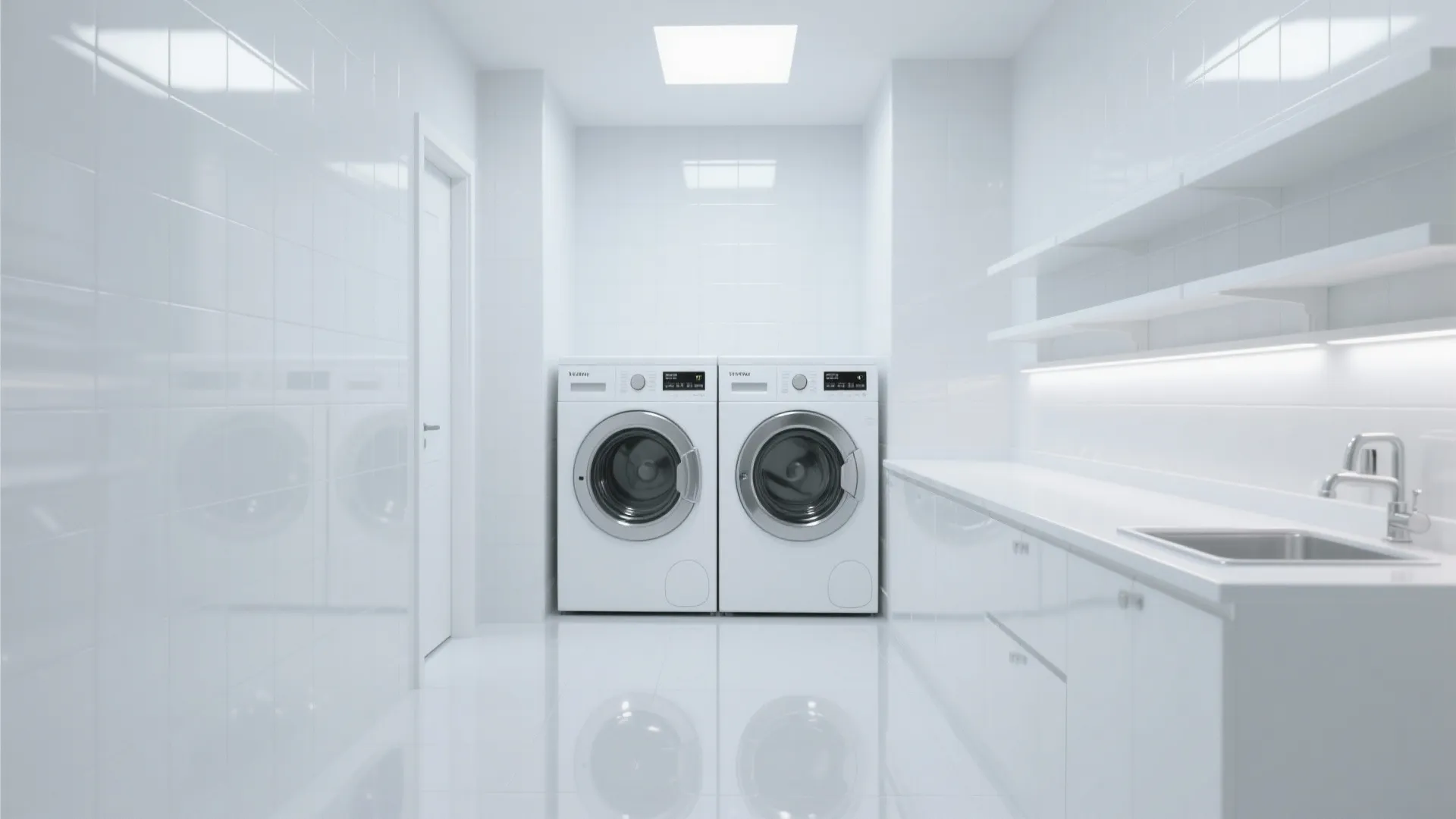 5. All-White Minimalism