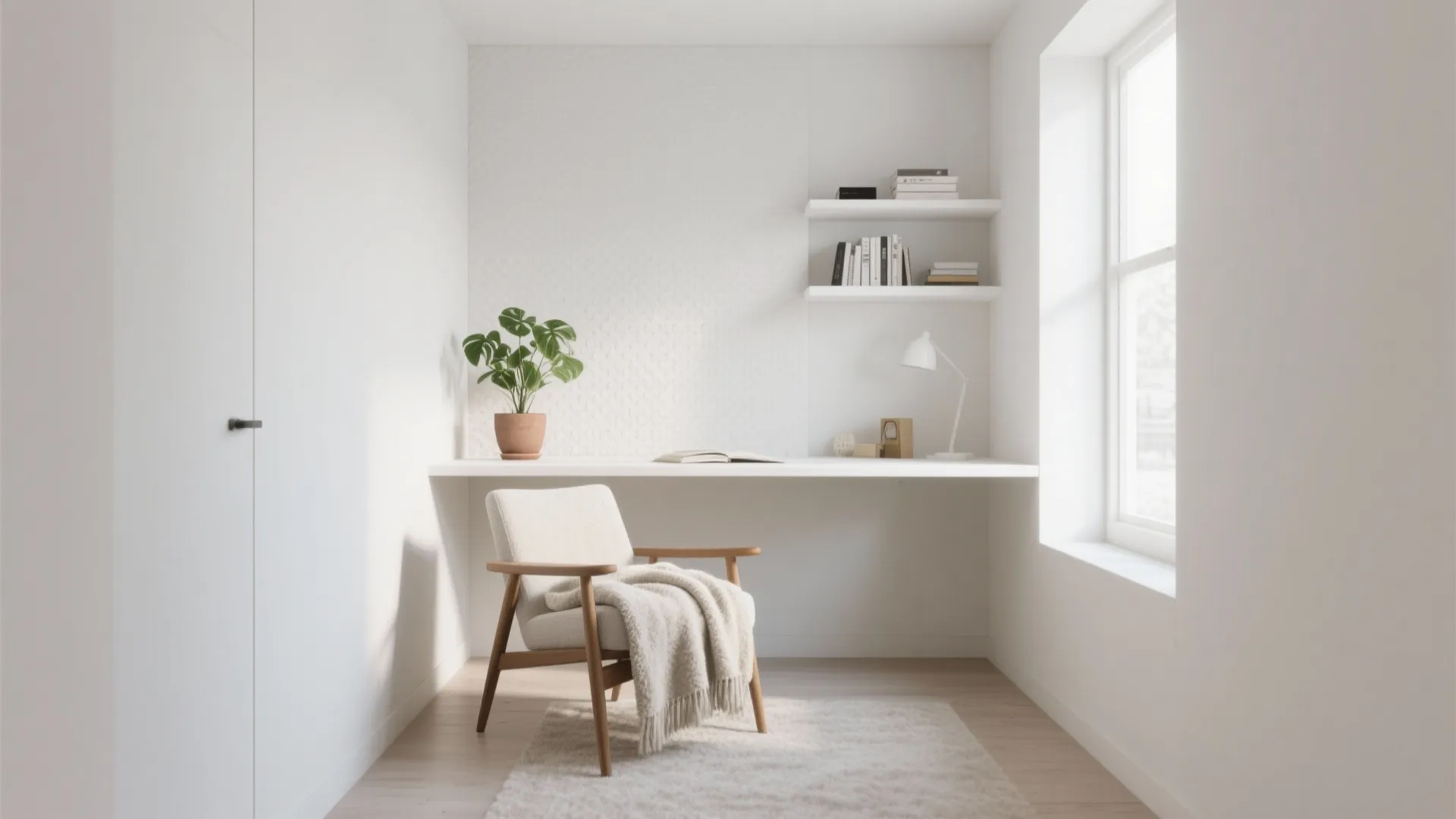 Monochrome White for Minimalist Precision