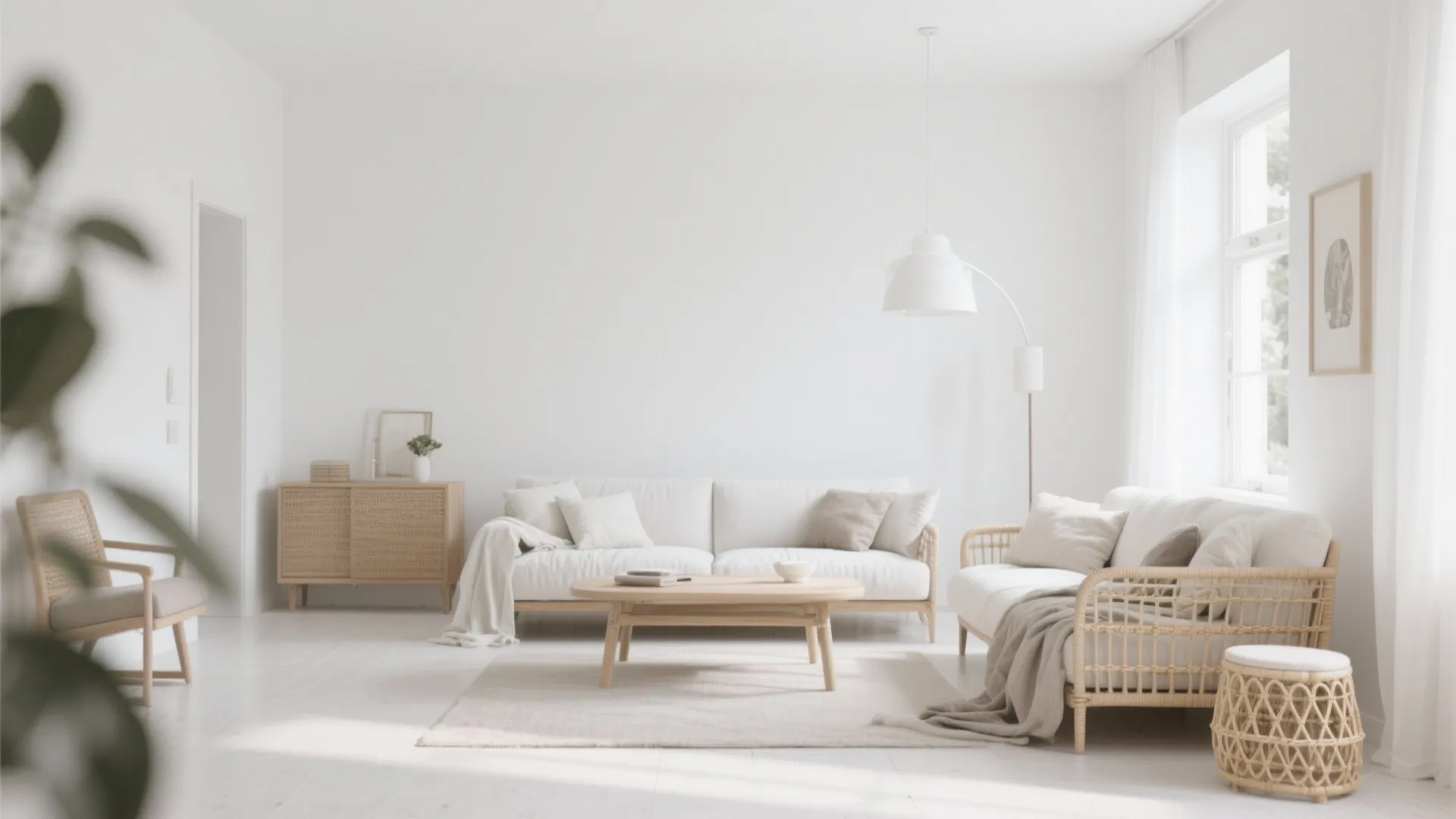 Crisp White Minimalism