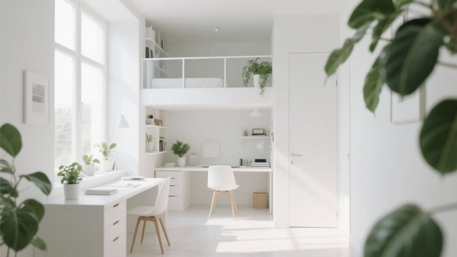 Crisp White Minimalism