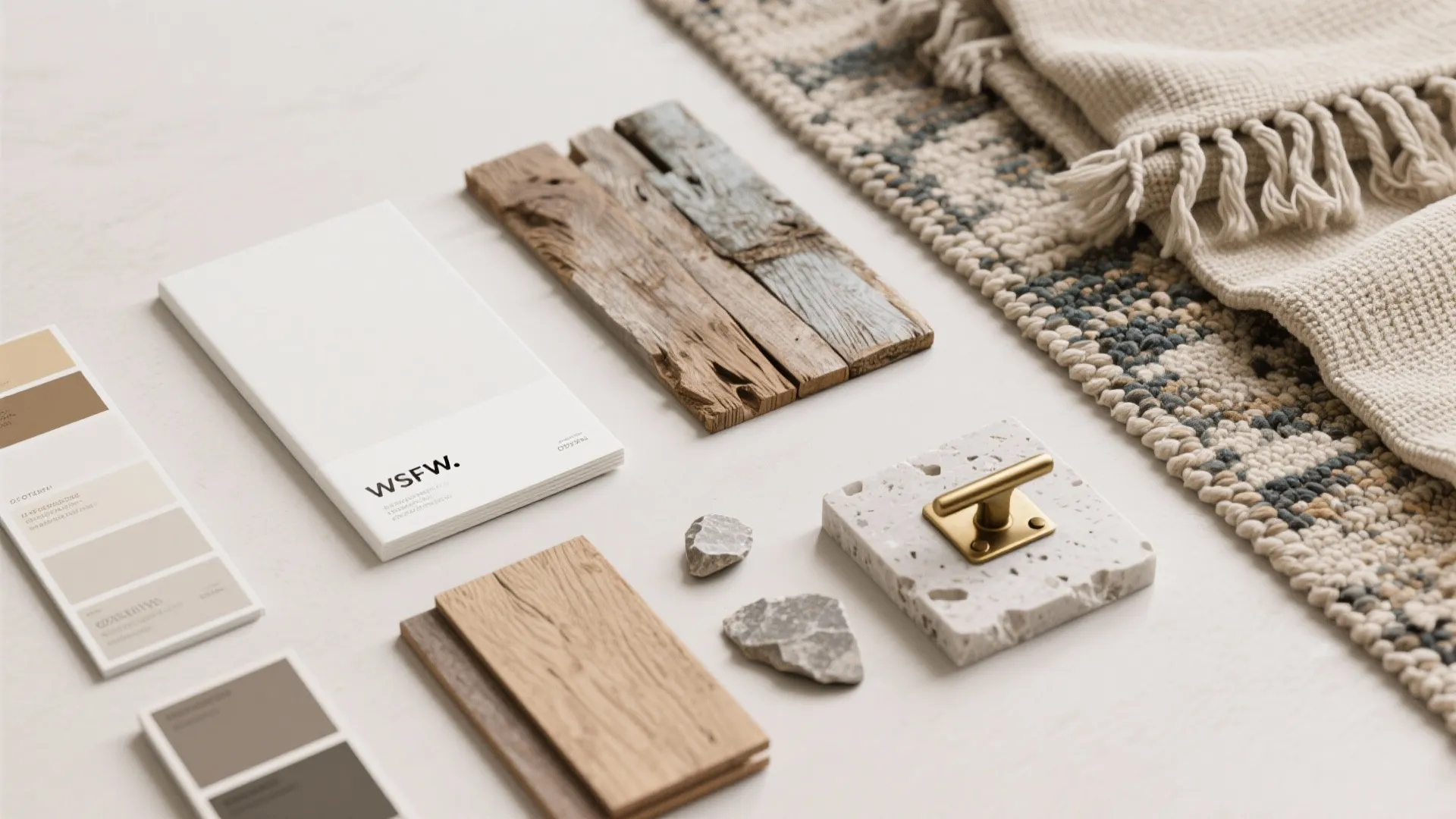 5. Pair white with natural materials to avoid flatness