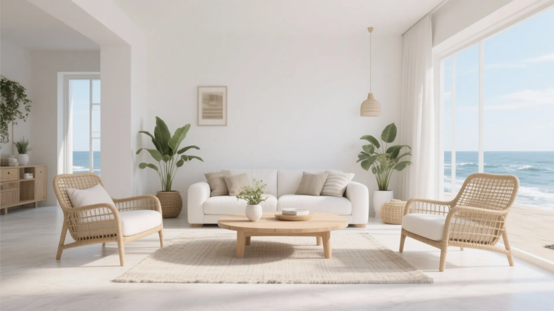 White Walls, Natural Textures