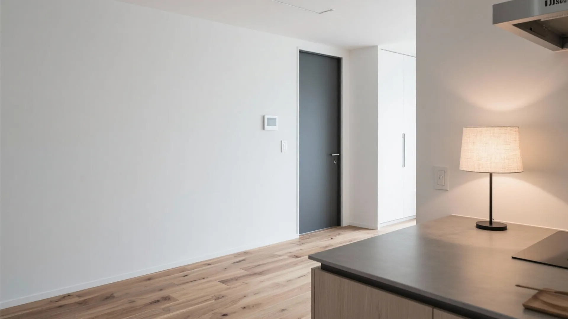 Tips 4: 色と素材は“温度差”で整える—白＋木＋一滴の濃色（日本室内設計）