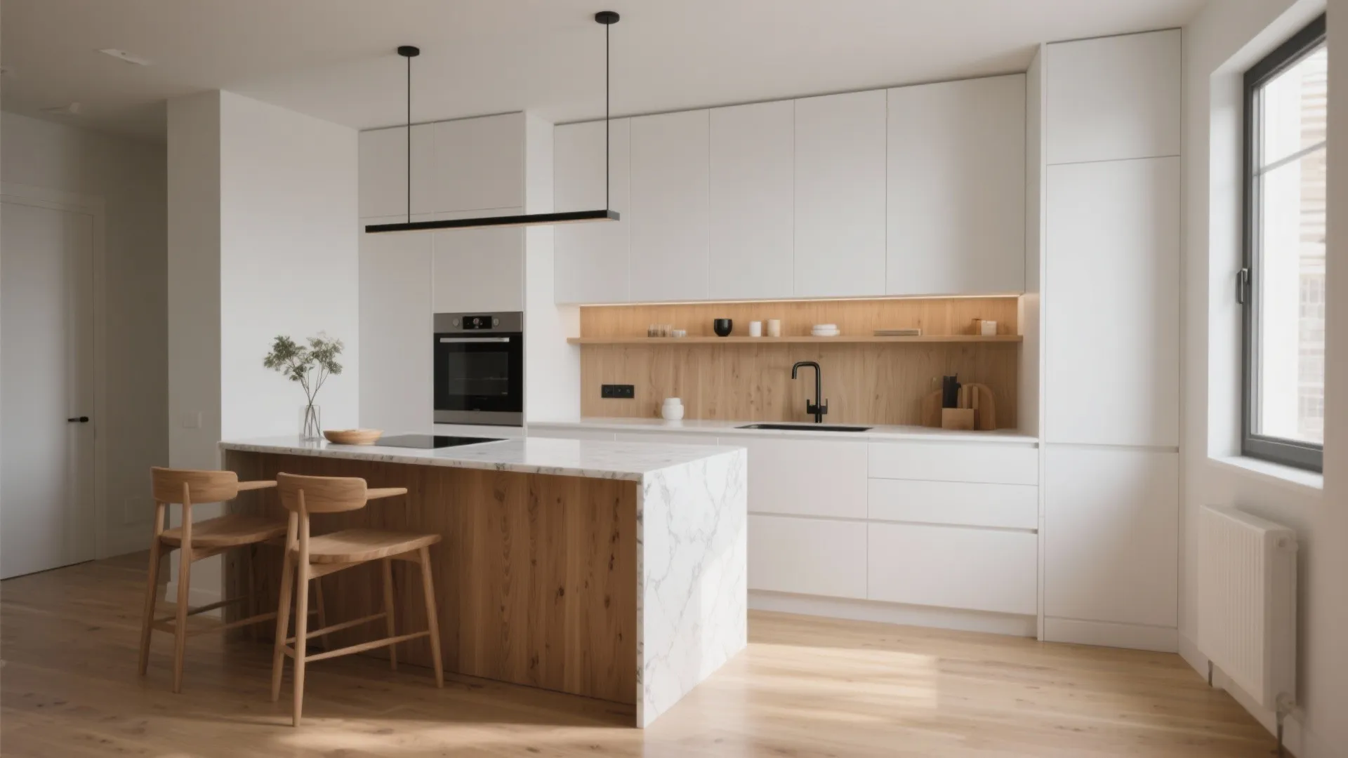 Bright White & Oak Kitchen Ideas (5 Inspo): How to design a white and oak kitchen that feels warm, modern, and practical — five real-world ideas from a pro designer