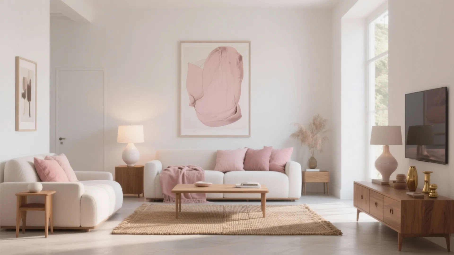 5 White and Pink Living Room Ideas: Fresh, cozy, and stylish white and pink living room inspirations from a senior designer
