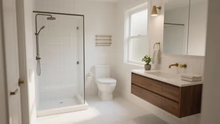 5 Fresh Ideas for White Porcelain Tile Bathrooms
