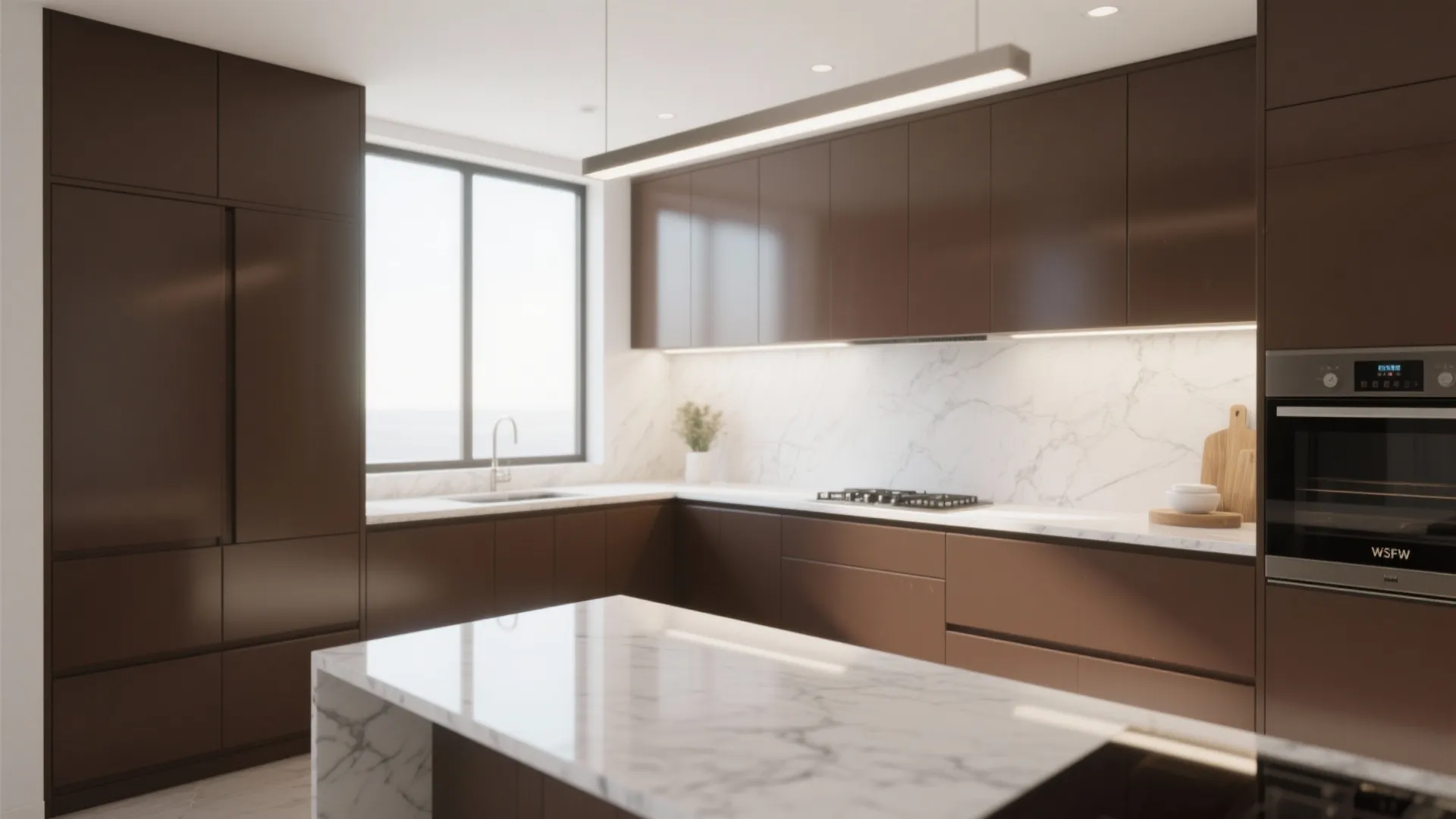 5. White Quartz Countertops