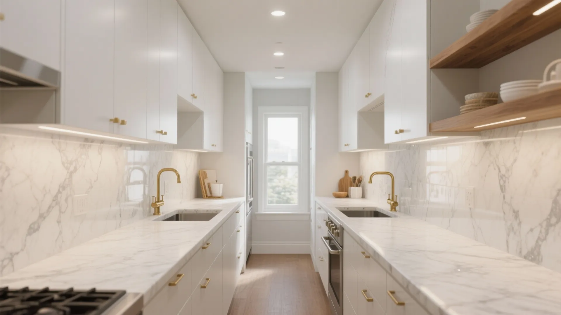 Sparkling White Quartz Kitchen Ideas — 5 Stylish Inspirations: How I transformed small kitchens with sparkling white quartz and clever space-saving hacks