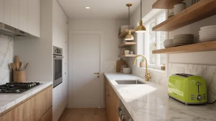 Bright Ideas for White Quartz Kitchens