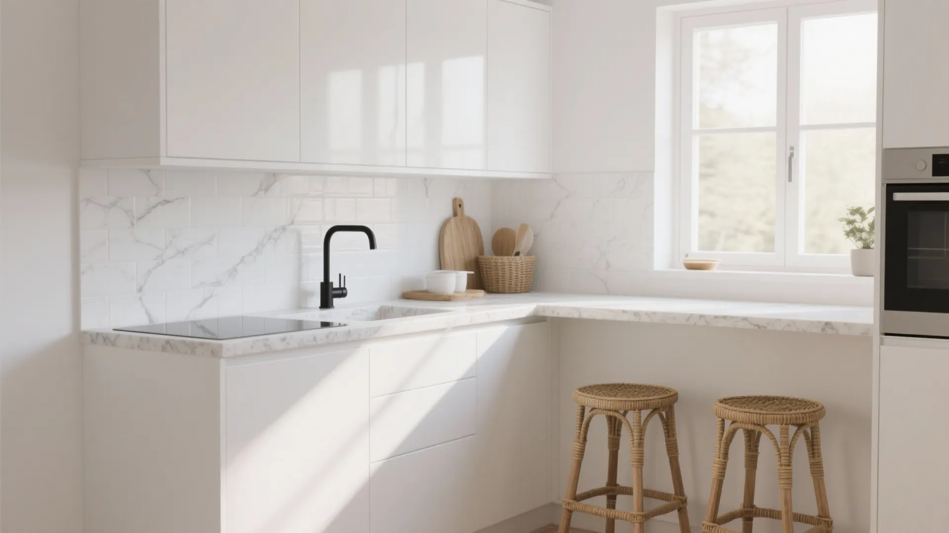 5 Bright Ideas for White Kitchens with Quartz Countertops: Practical small-space solutions and design secrets from a senior interior designer