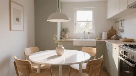 Modern White Round Kitchen Table — 5 Ideas