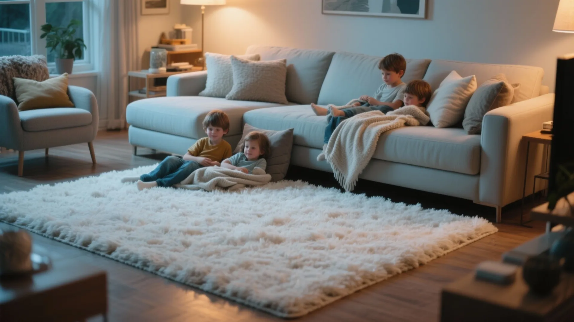 4. Soft Shag Comfort Zone