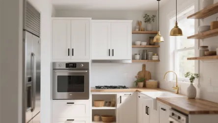 5 Inspo for White Kitchen Cabinets with Black Handles