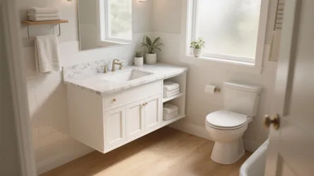5 White Shaker Bathroom Vanity Ideas