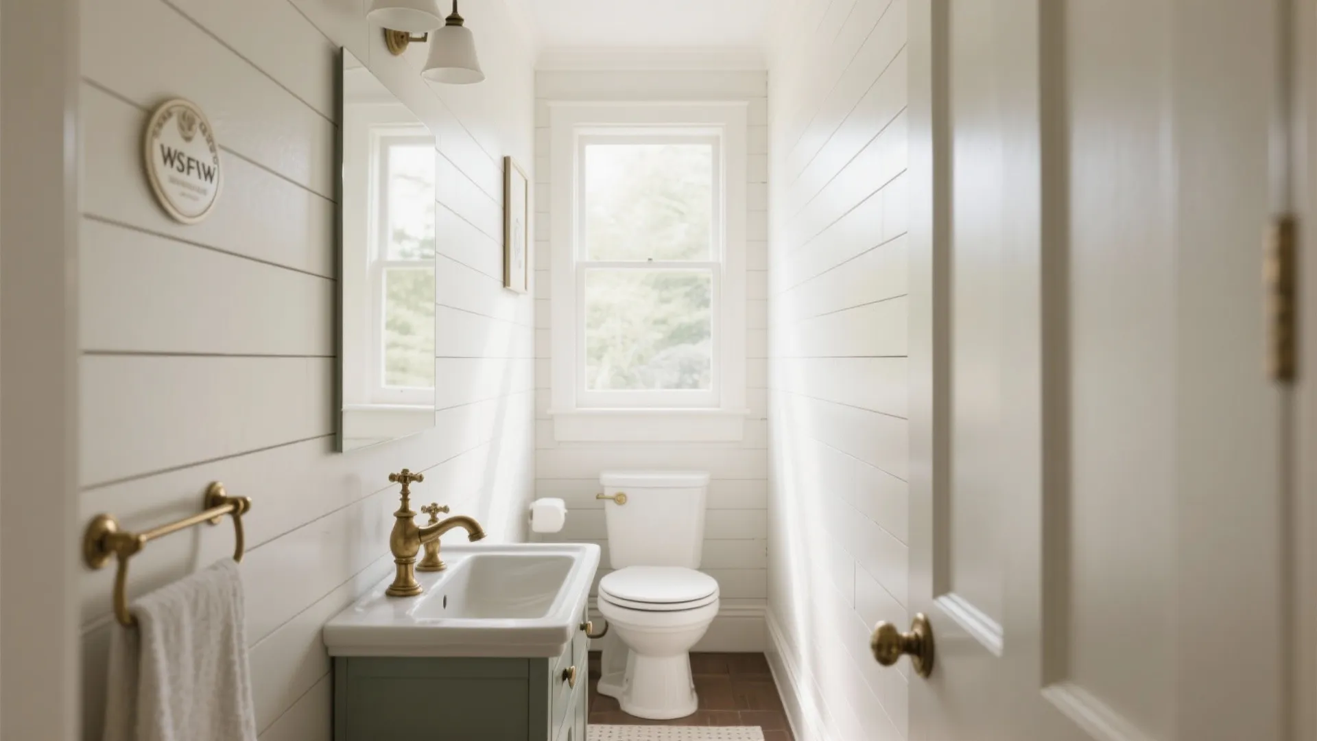 1. Classic White Shiplap Walls