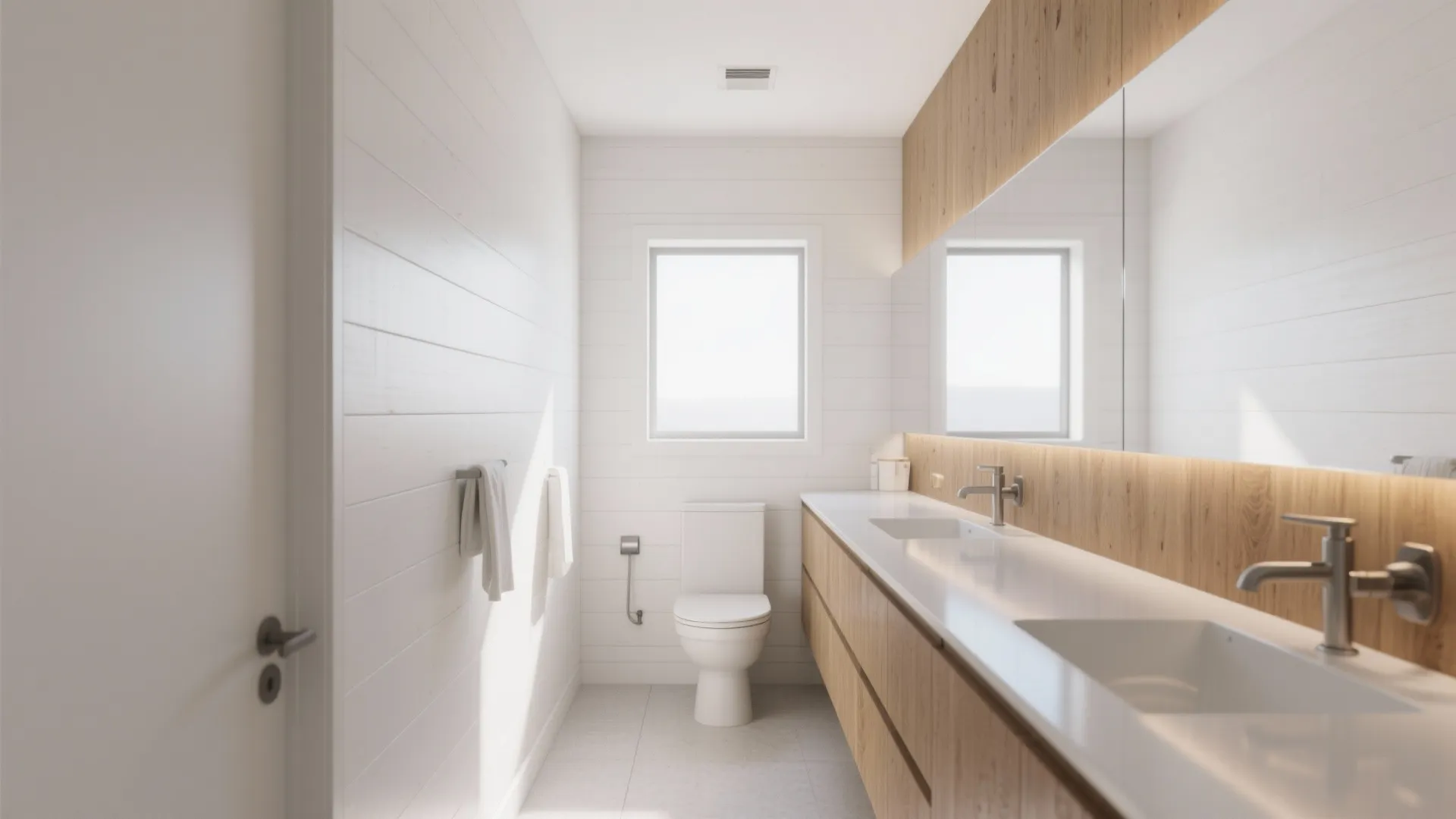 1. Classic White for a Bright Retreat