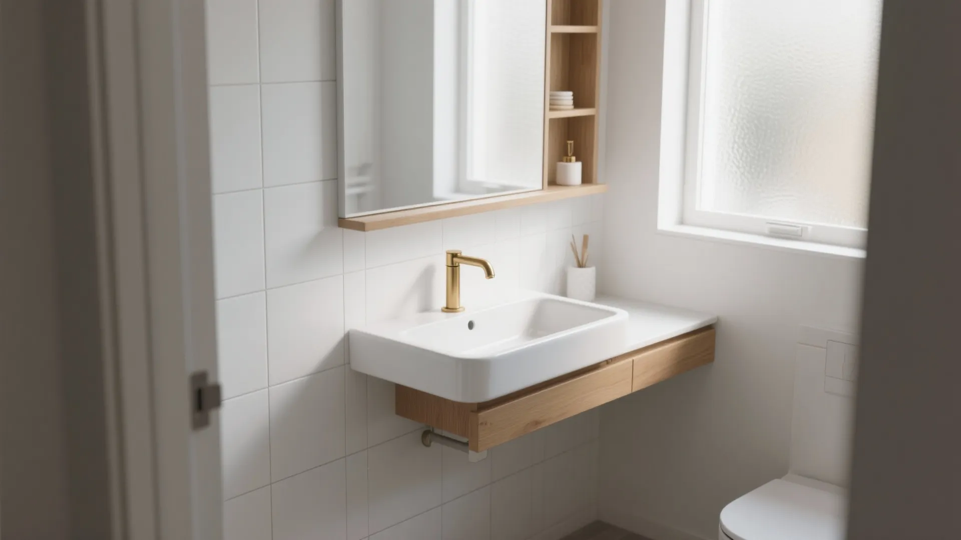 5 White Bathroom Sink Ideas for Small Spaces