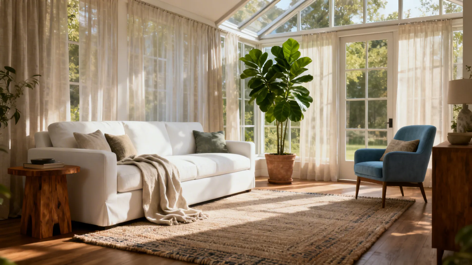 5 Living Room Ideas with a White Sofa